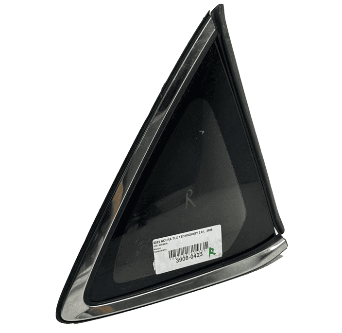 2021-2023 ACURA TLX REAR RIGHT PASSENGER SIDE QUARTER WINDOW GLASS OEM