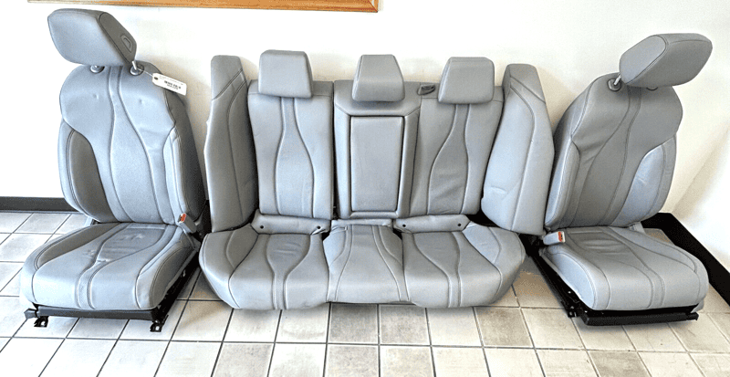 2021 ACURA TLX 1nd Power Buckets 2nd Row Back Seats Seat Leather Set NH802L OEM