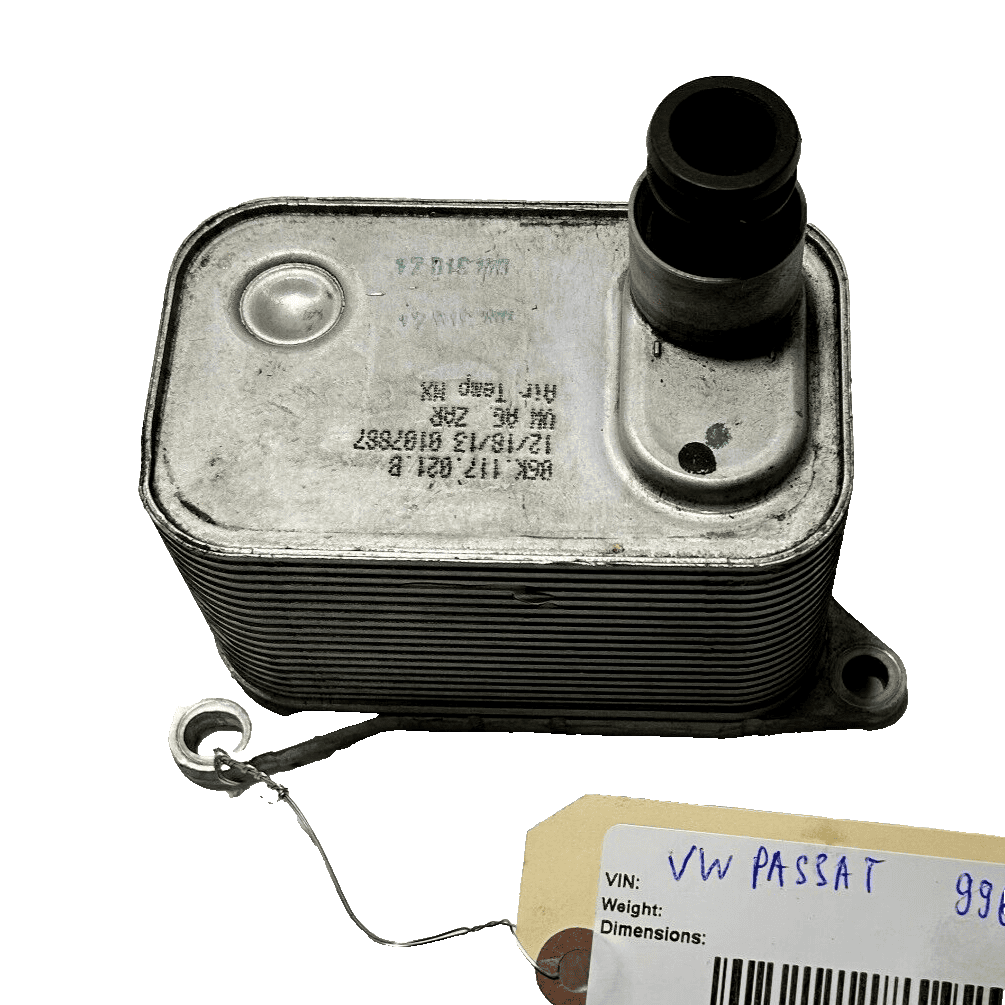 2012-2019 VOLKSWAGEN PASSAT JETTA ENGINE OIL COOLER 06K117021B OEM
