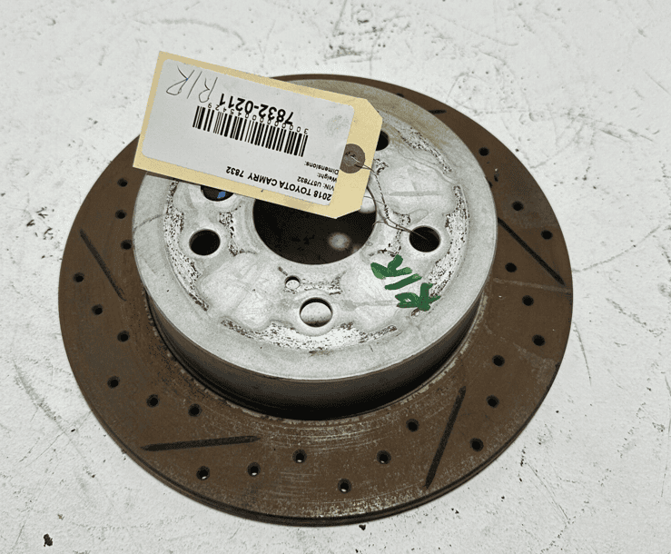2018 - 2024 Toyota Camry LE Rear Right Or Left  Brake Rotor Disc OEM 1 PCS