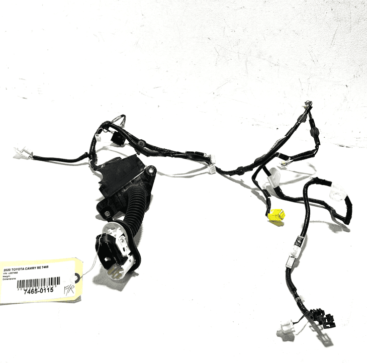 Front Right Passenger Door Wire Wiring Harness Toyota Camry 2020-2024 OEM
