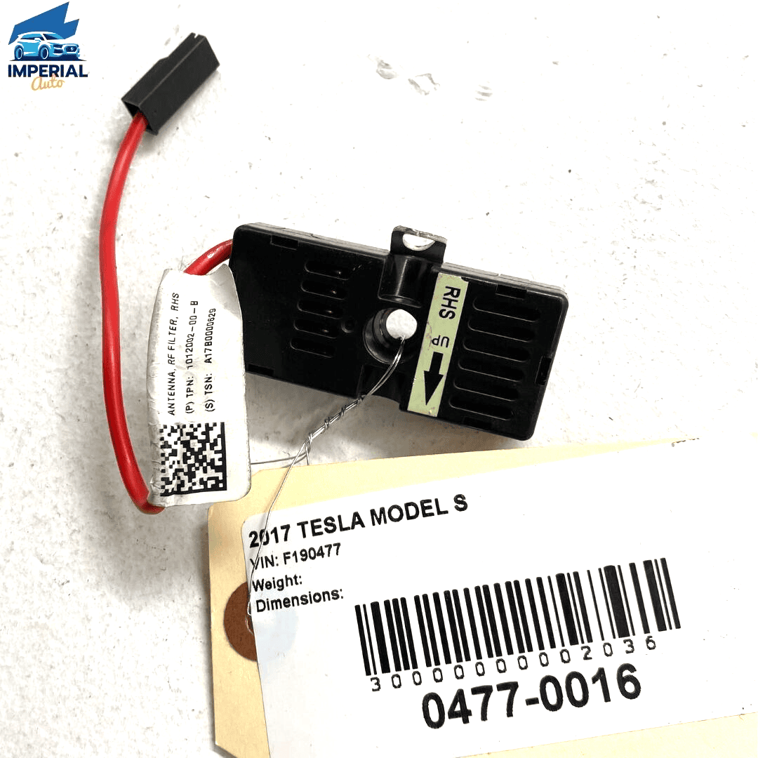 2012-20 Tesla Model S Passenger Side Noise Filter Radio Antenna Module Unit