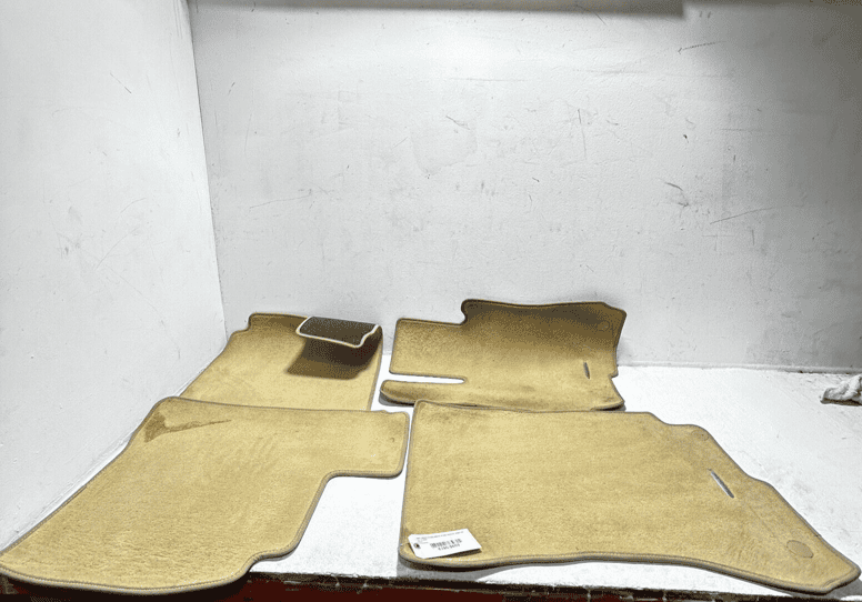 2007-2013 MERCEDES-BENZ S550 W221 FRONT & REAR FLOOR MAT SET OF 4 BEIGE OEM