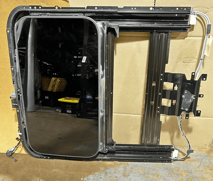 AUDI A8 L 2011-2018 SUNROOF SUN ROOF WINDOW GLASS & MOTORS & SHADE OEM