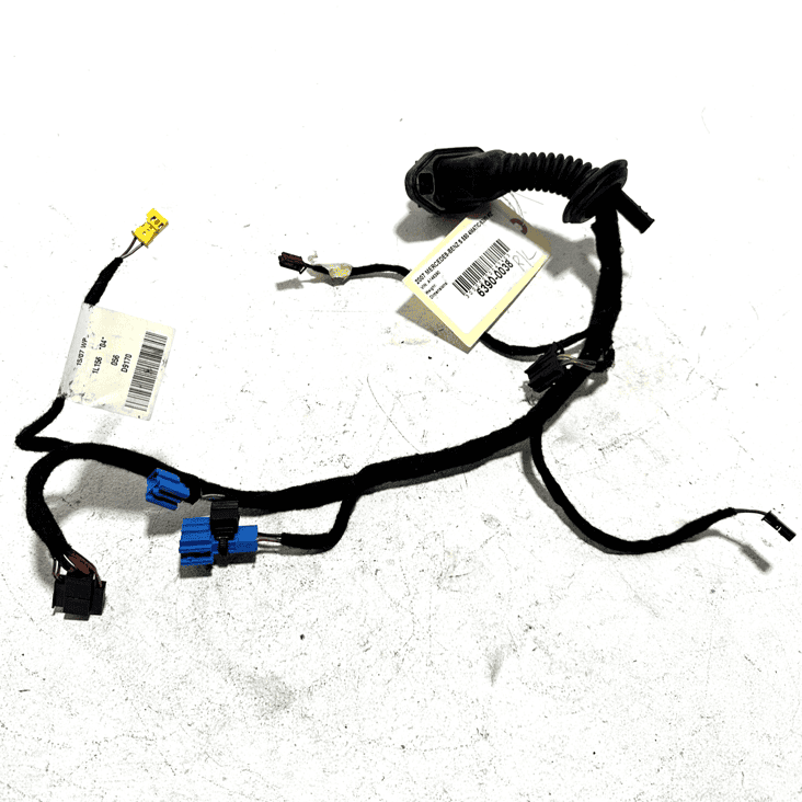 2007-2010 MERCEDES S550 W221 REAR LEFT DRIVER SIDE DOOR WIRING WIRE HARNESS OEM