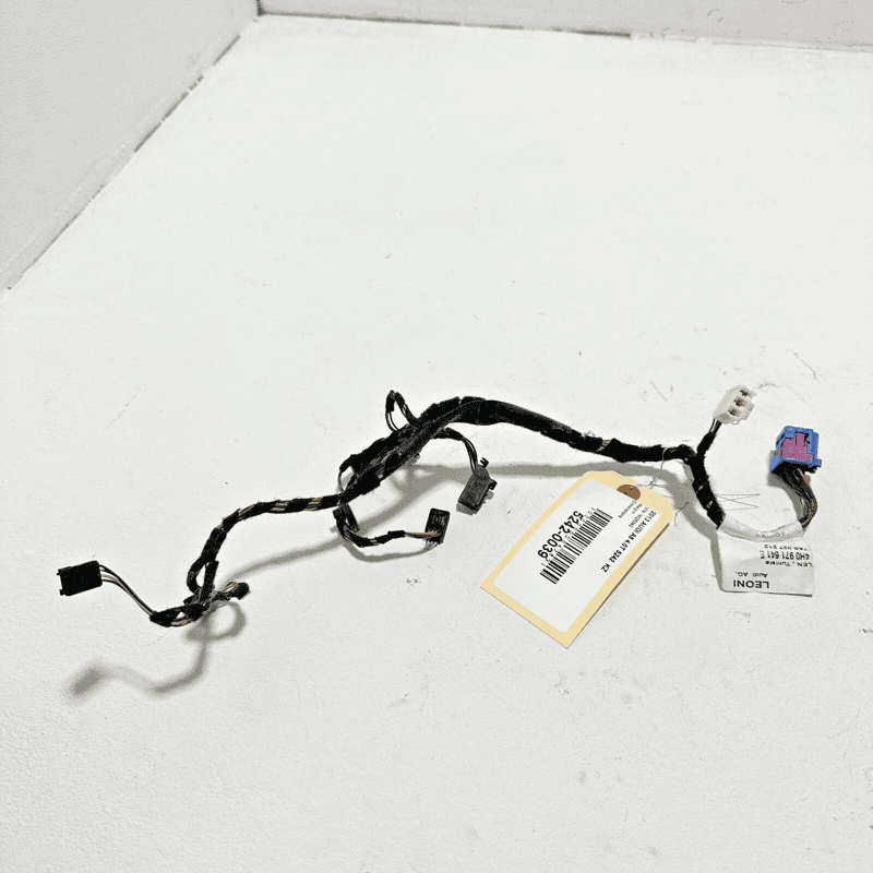 Center Console Wire Wiring Harness Cable Audi A8 2011-2018 OEM