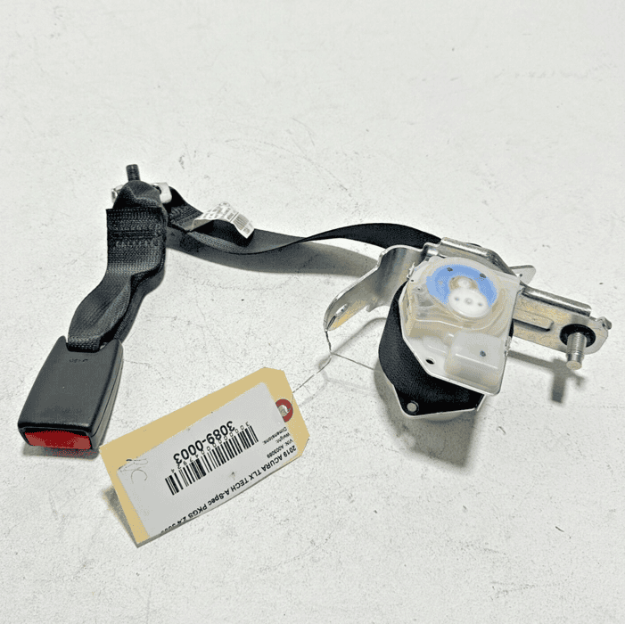 Rear Second Row Center Middle Seat Belt Retractor Black Acura TLX 2015-2020 OEM