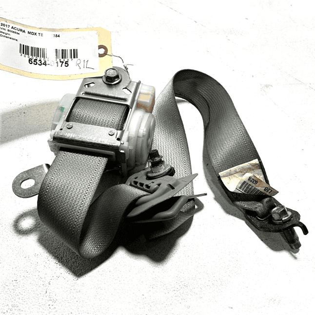 2014-2020 ACURA MDX REAR 2ND ROW LEFT SIDE SEAT BELT SEATBELT RETRACTOR OEM