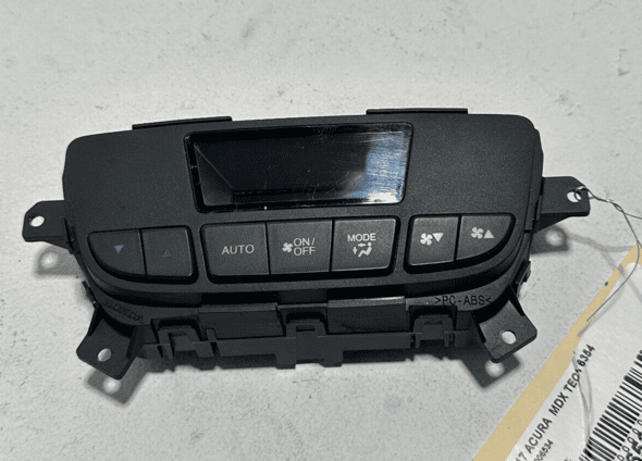 2017-18-19-2020 ACURA MDX REAR A/C HEATER CLIMATE TEMPERATURE CONTROL PANEL OEM