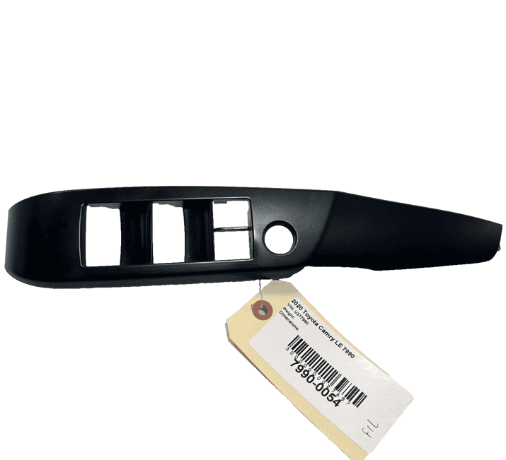 2018-2020 TOYOTA CAMRY FRONT LEFT DRIVER SIDE DOOR SWITCH PANEL TRIM BEZEL OEM