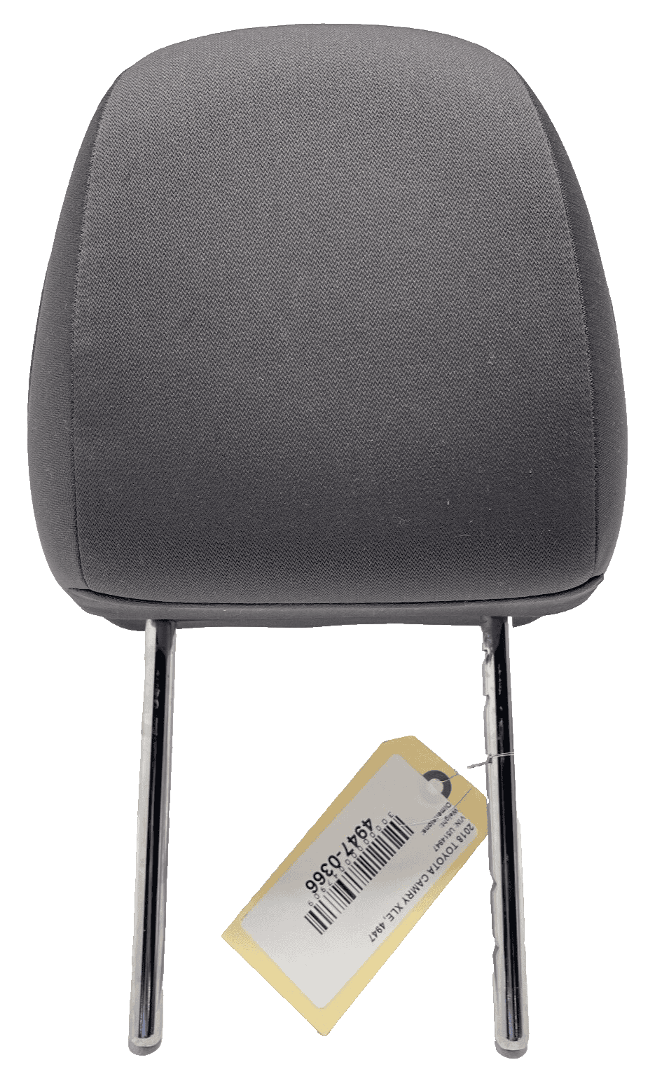 2018 Toyota Camry Front Left or Right Side Seat Head Rest Headrest OEM 1PCS Gray