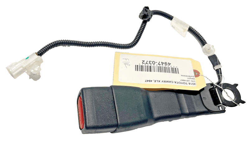 2018-2024 Toyota Camry Front Passenger Side Seat Belt Seatbelt Buckle OEM Black