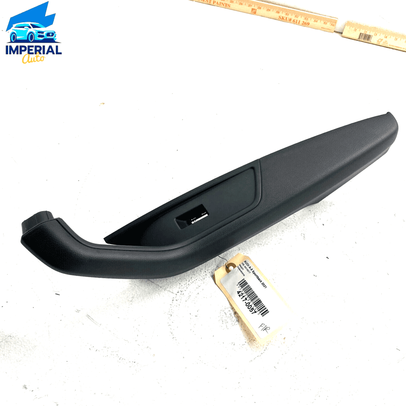 AUDI 18-23 A5 SPORTBACK FRONT PASSENGER DOOR PANEL ARMREST PULL HANDLE COVE