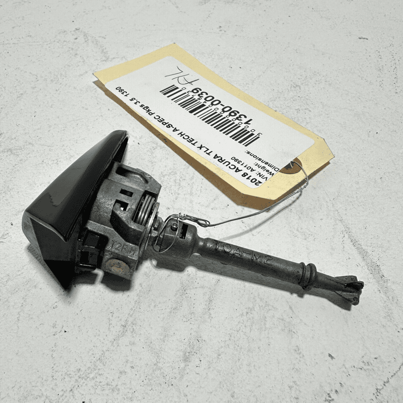 2015-19 Acura TLX A-Spec Front Driver Door Handle Cap & Lock Cylinder OEM NH731P