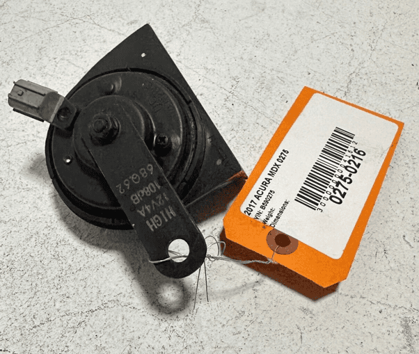 2014 - 2020 ACURA MDX FRONT RIGHT HIGH PITCH NOTE TONE HORN SIGNAL OEM