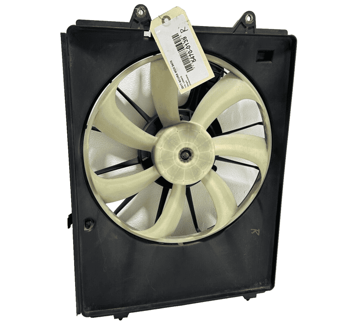 2014-2020 ACURA MDX FRONT PASSANGER SIDE RADIATOR COOLING FAN MOTOR & SHROUD OEM