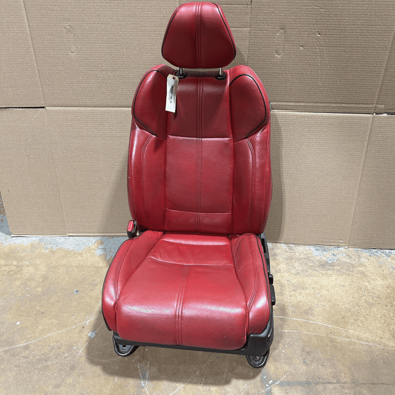 2018-2020 ACURA TLX A-SPEC FRONT LEFT DRIVER SIDE SEAT RED LEATHER OEM