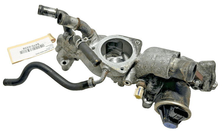 2016-2020 Acura MDX 3.5L Engine Water Coolant Thermostat Housing & EGR Valve OEM