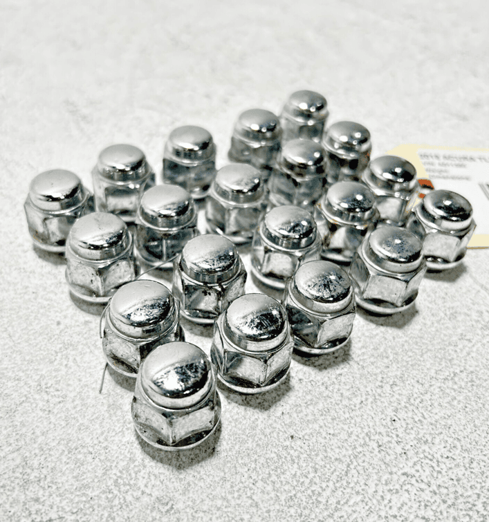 Wheel Lug Nut Chrome Plated Set Of 20 Acura TLX 2015-2020 OEM