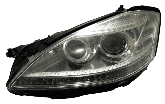 2012-2013 Mercedes W221 S550 Left Driver Side Headlight Lamp Bi-Xenon OEM