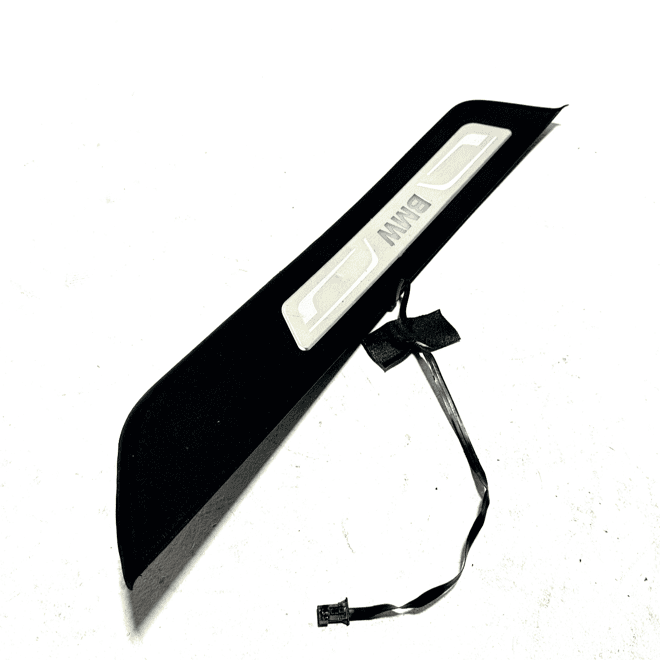 2011-2016 BMW 528I F10 REAR LEFT SIDE DOOR SILL SCUFF PLATE PANEL TRIM OEM