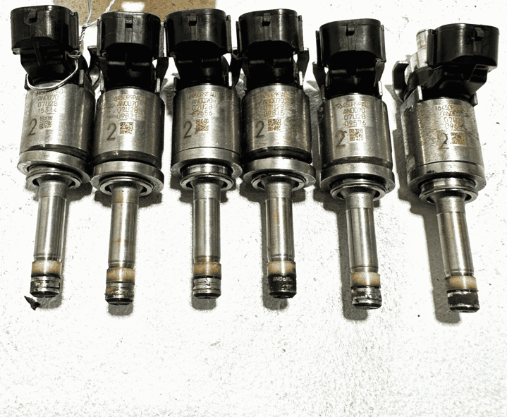 2014-2020 ACURA MDX 3.5L ENGINE FUEL INJECTOR NOZZLE OEM SET OF 6