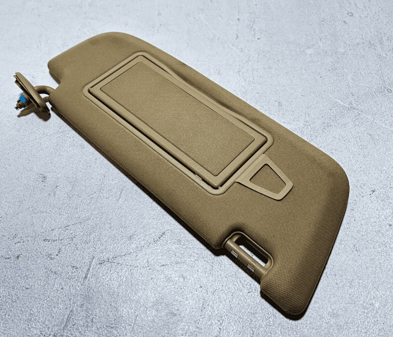 2012 Mercedes S550 Right Side Sun Visor Shade Sunvisor Beige OEM