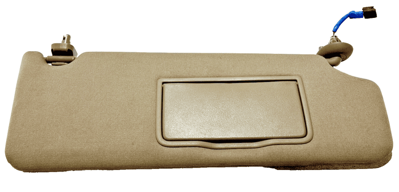 2017-2022 Honda Pilot Front Passenger Side Sunvisor Sun Visor W/ Light OEM Beige