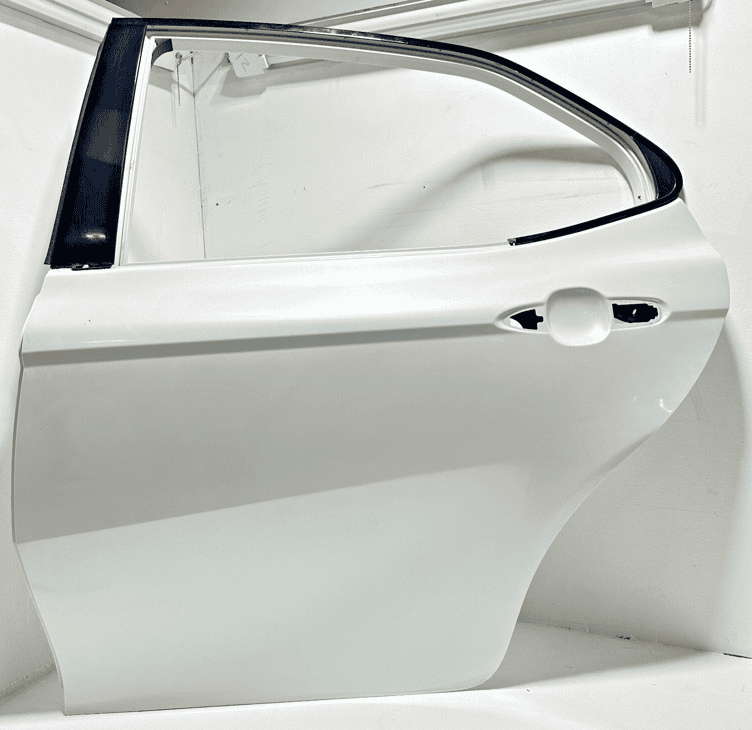 18-24 Toyota Camry Rear Left Driver Side Door Shell Panel OEM Platinum White 2PS