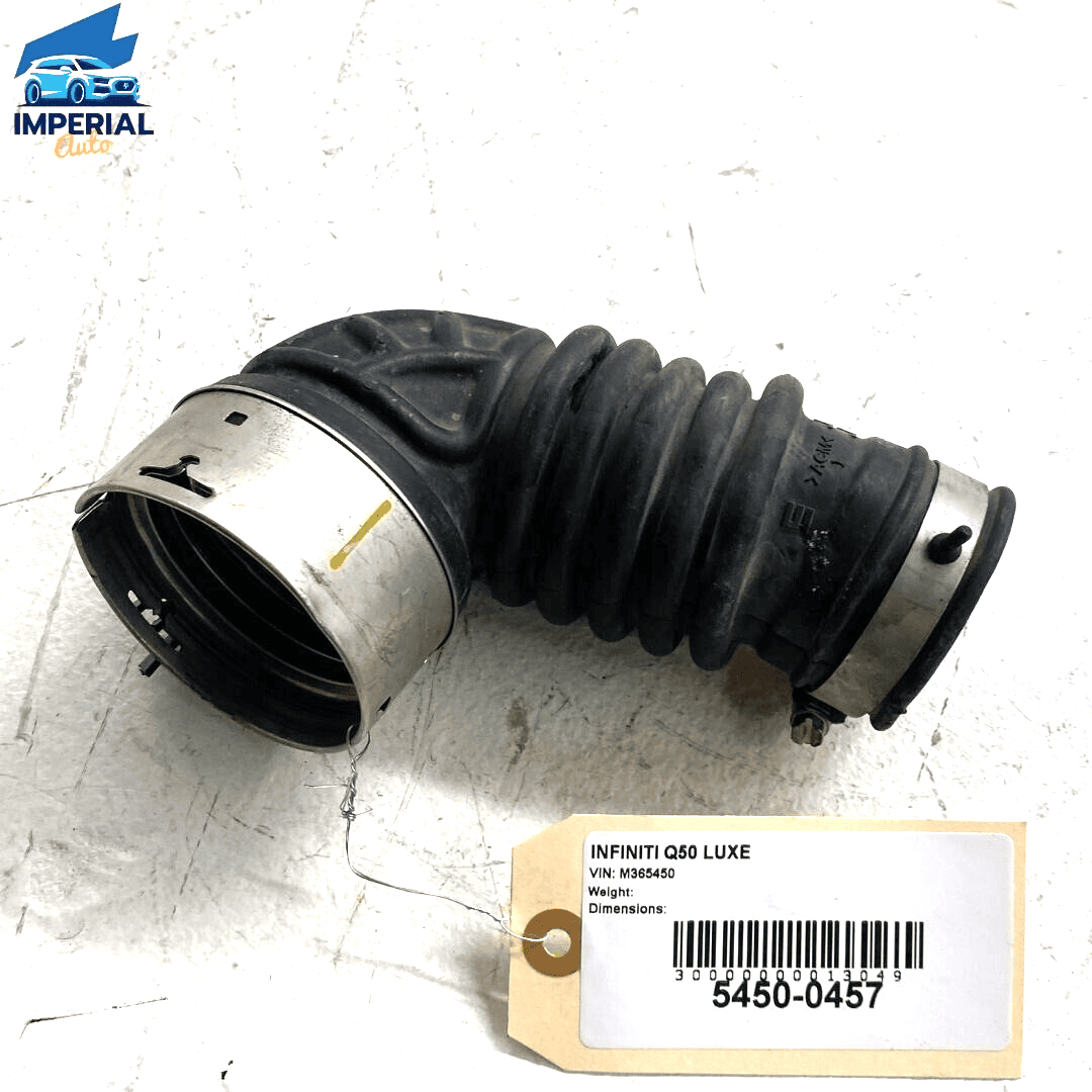 2016-2019 Infiniti Q50 3.0L Driver Side Cleaner Box Air Intake Hose Tube OE