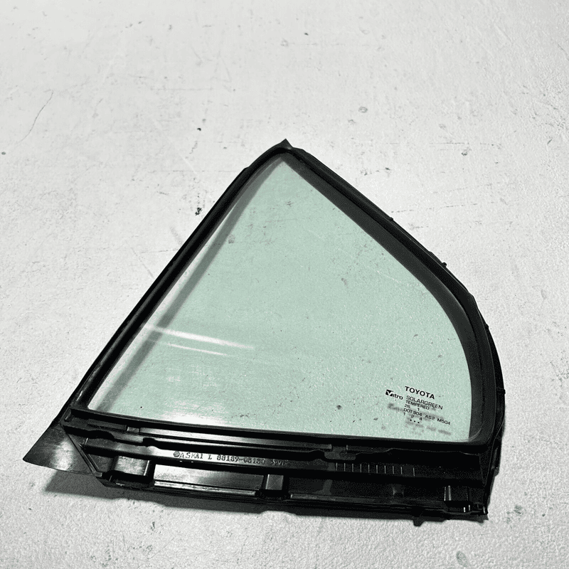 TOYOTA CAMRY REAR LEFT DRIVER SIDE DOOR CORNER FIXED WINDOW GLASS 2018-2024 OEM