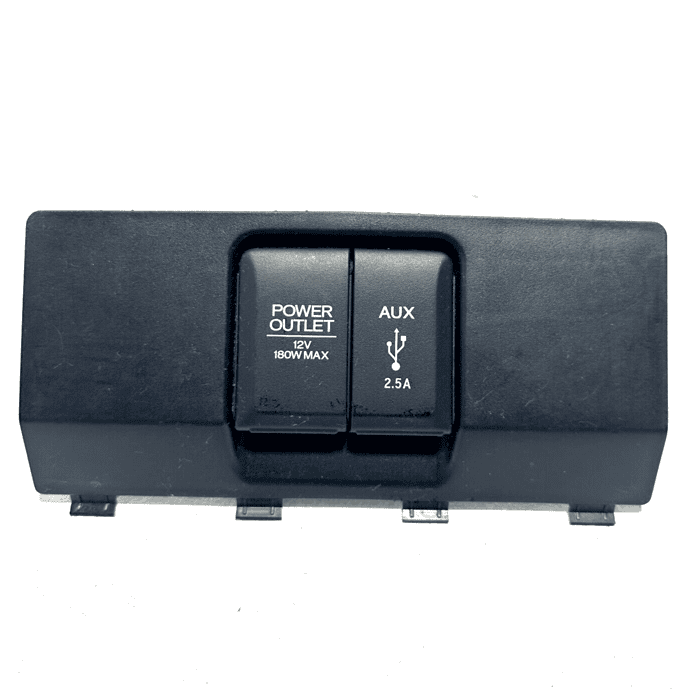 2016-2019 HONDA PILOT EX-L USB TRIM CONSOLE AUXILIARY CONNECTOR POWER OUTLET OEM