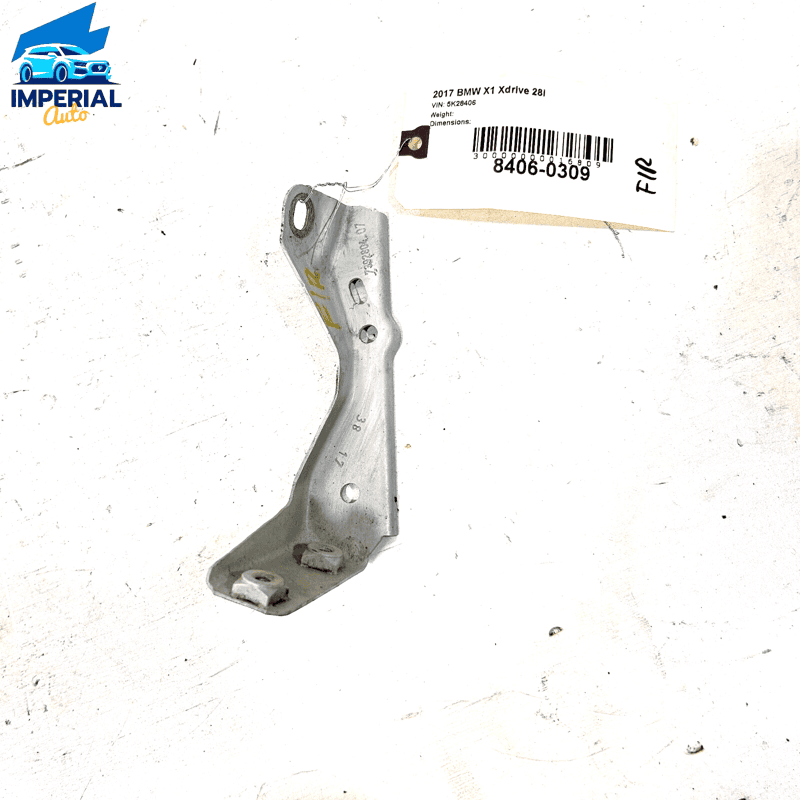 BMW X1 F48 2016-2022 FRONT PASSENGER SIDE FENDER SUPPORT BRACKET PANEL OEM  BMW X1 F48 2016-2022 FRONT PASSENGER SIDE FENDER SUPPORT BRACKET PANEL OEM