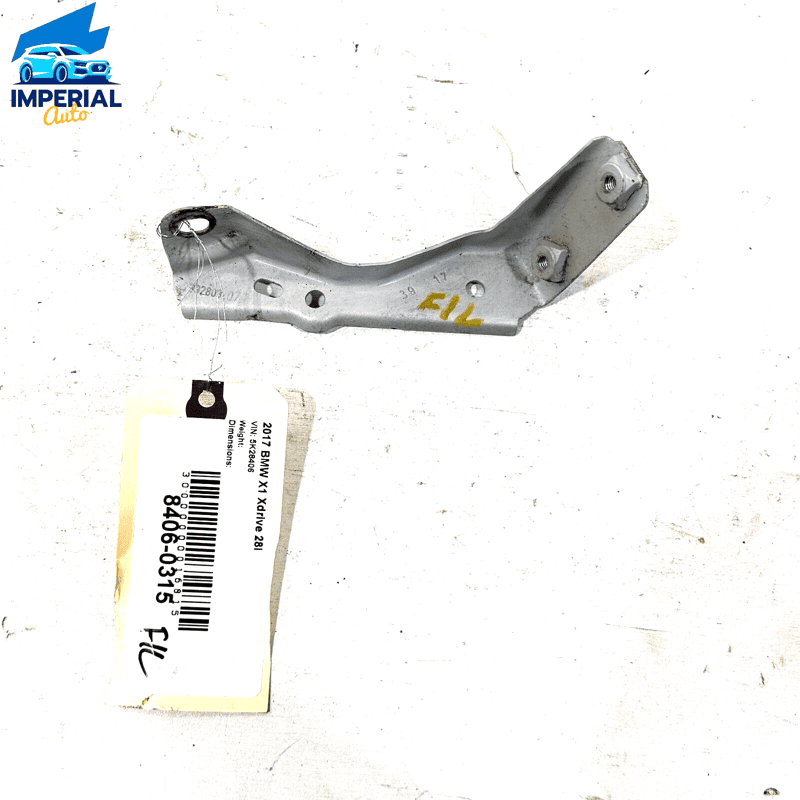 BMW X1 F48 2016-2022 FRONT DRIVER SIDE FENDER SUPPORT BRACKET PANEL OEM =A8