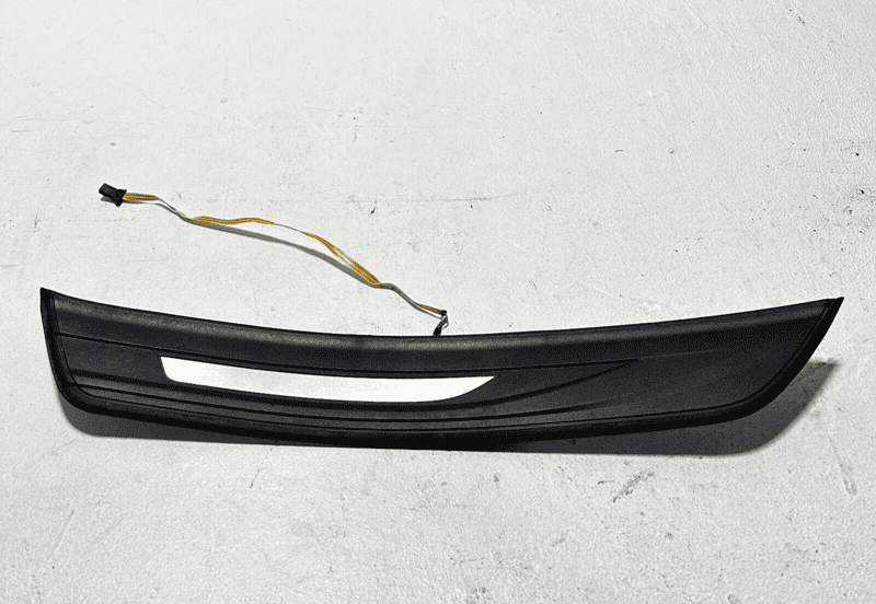 2011-2016 BMW 550i REAR LEFT DOOR SILL SCUFF PLATE TRIM PANEL OEM