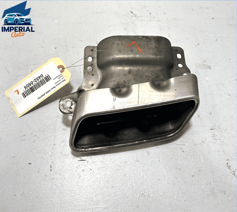 2010-2011 Mercedes W221 S550 Rear Left Driver LH Side Exhaust Muffler Tip T