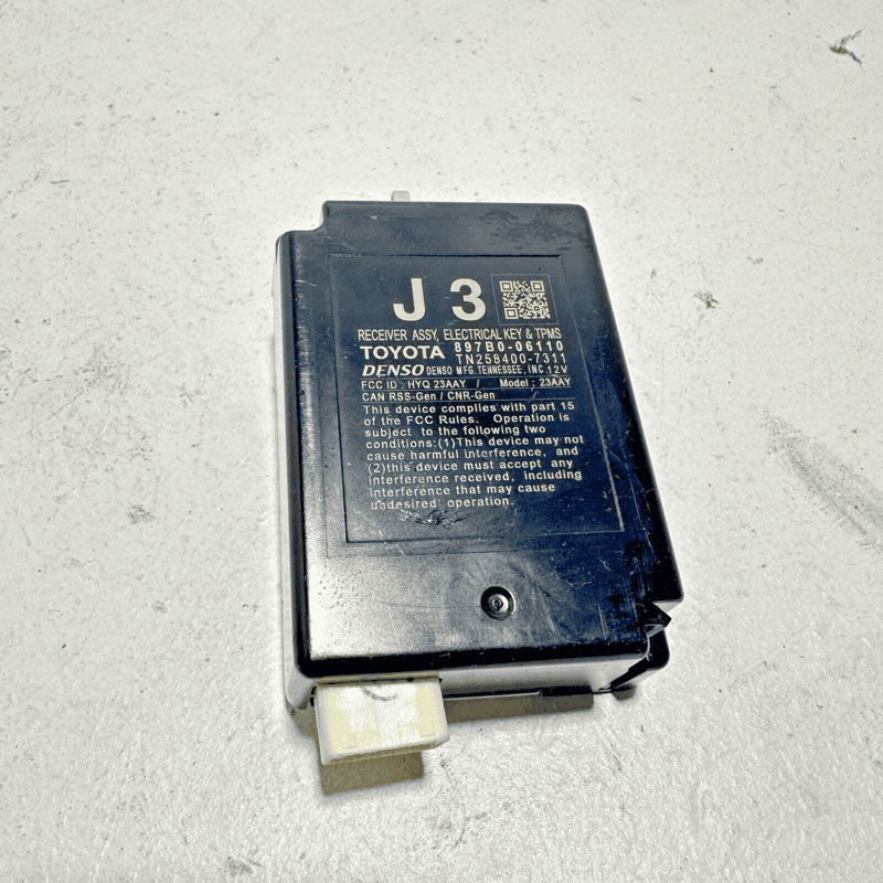 TOYOTA CAMRY 2018-2024 TIRE PRESSURE MONITORING SYSTEM RECEIVER MODULE OEM