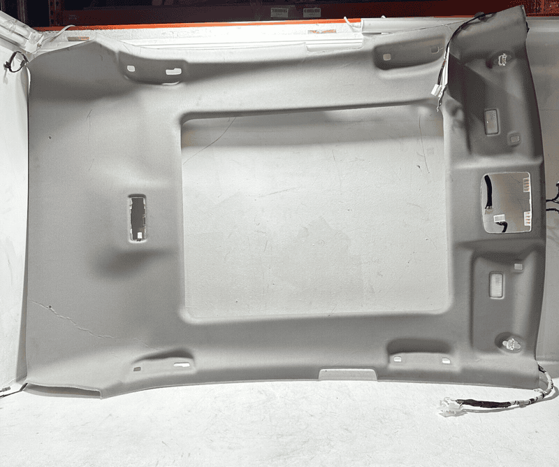 DEFECT! 2018-24 TOYOTA CAMRY ROOF HEADLINER CEILING PANEL TRIM COVER W/ WIRE OEM