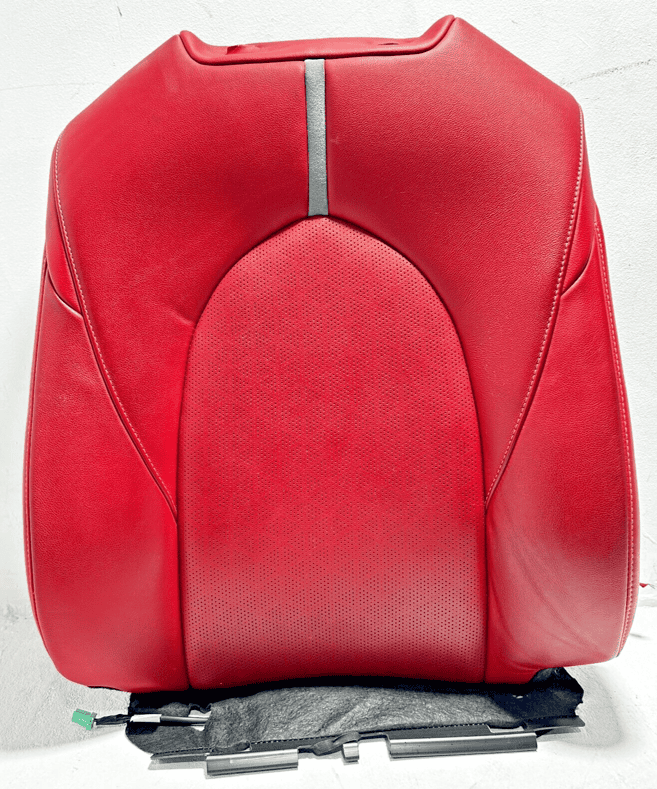 2021-2023 Toyota Camry XSE Front Driver Seat Back Upper Leather Cushion OEM Red