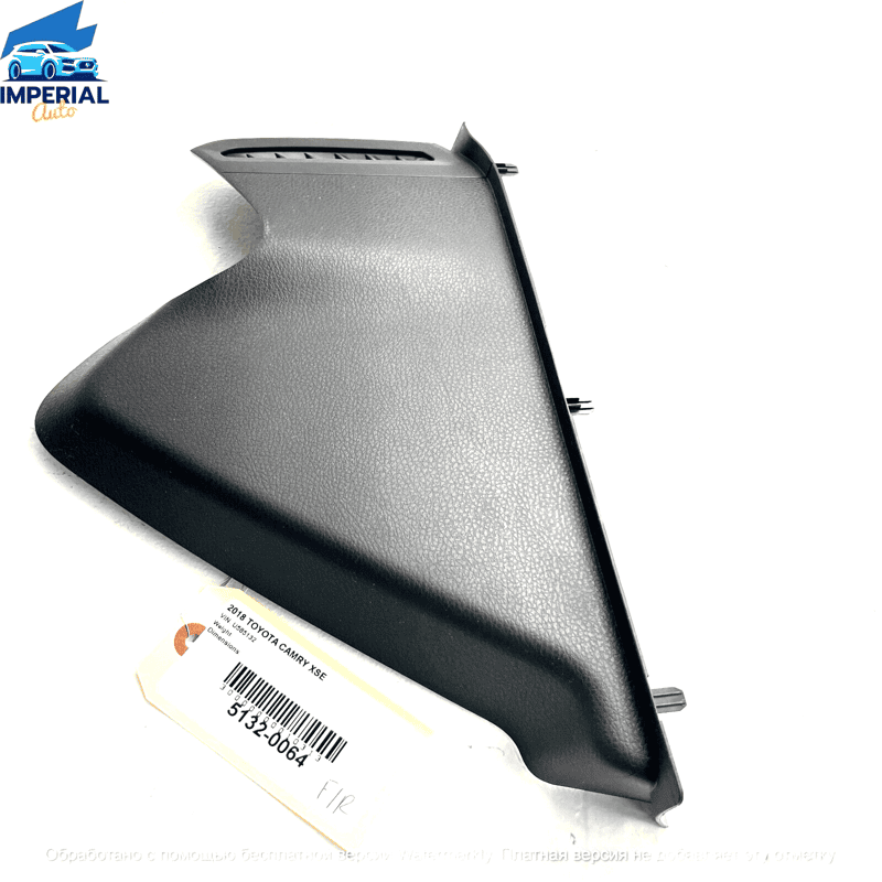 DASH DASHBOARD PASSENGER SIDE END CAP TRIM COVER OEM TOYOTA CAMRY XSE 2018-