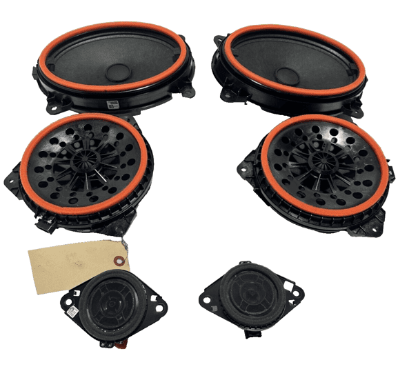2024 SUBARU IMPREZA FRONT & REAR DOOR SPEAKERS & TWEETERS HARMAN KARDON SET OEM