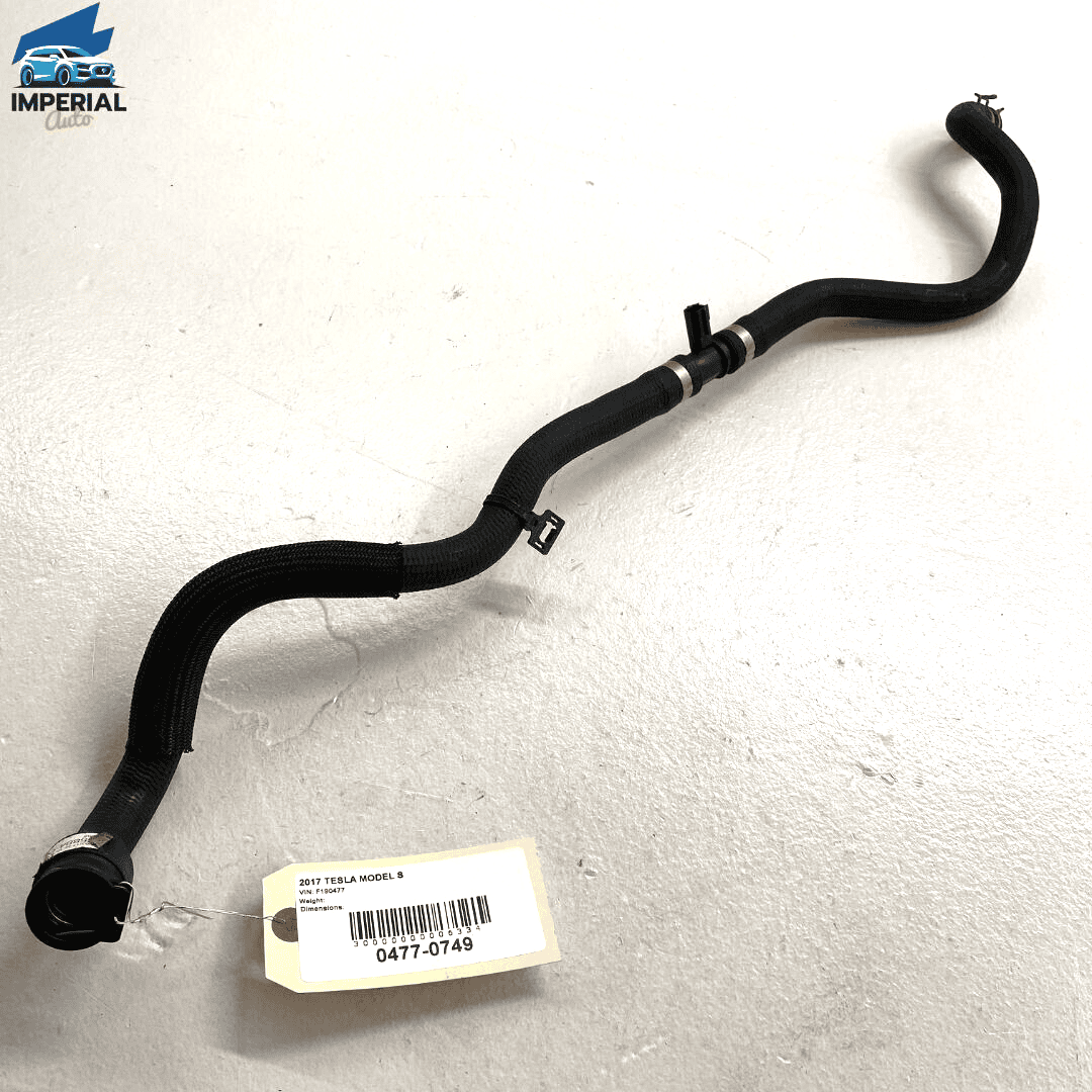 2017-2020 Tesla Model S Coolant Pump 1 to Rocker Hose Tube Pipe Line OEM