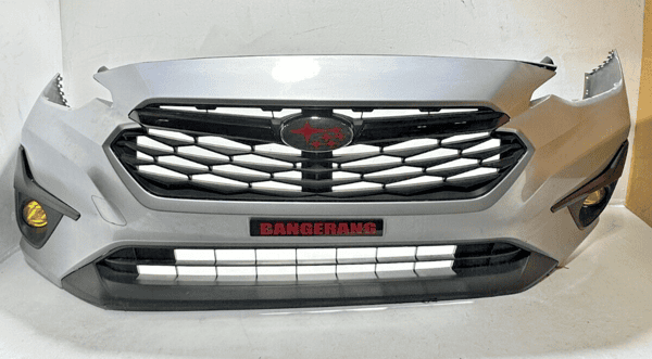 2024 Subaru Impreza Front Bumper Cover W/ Grille & Fog Lamps OEM Silver Metallic