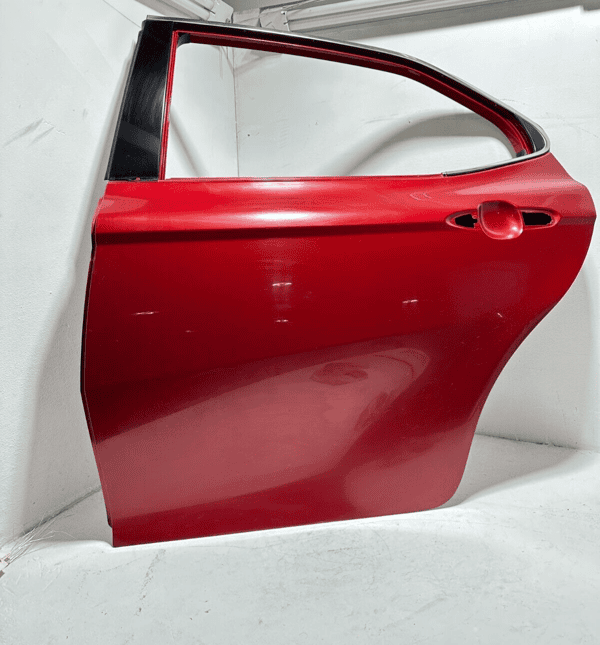 TOYOTA CAMRY REAR LEFT DRIVER SIDE DOOR SHELL PANEL RED 3U5 2018-2024 OEM