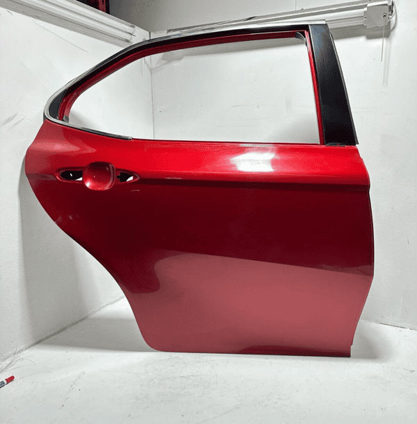 TOYOTA CAMRY REAR RIGHT PASSENGER SIDE DOOR SHELL PANEL RED 3U5 2018-2024 OEM