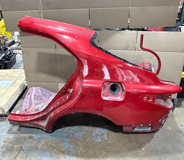 2018-2024 TOYOTA CAMRY REAR LEFT SIDE CLIP BODY QUARTER PANEL 3U5 EMOTINAL RED