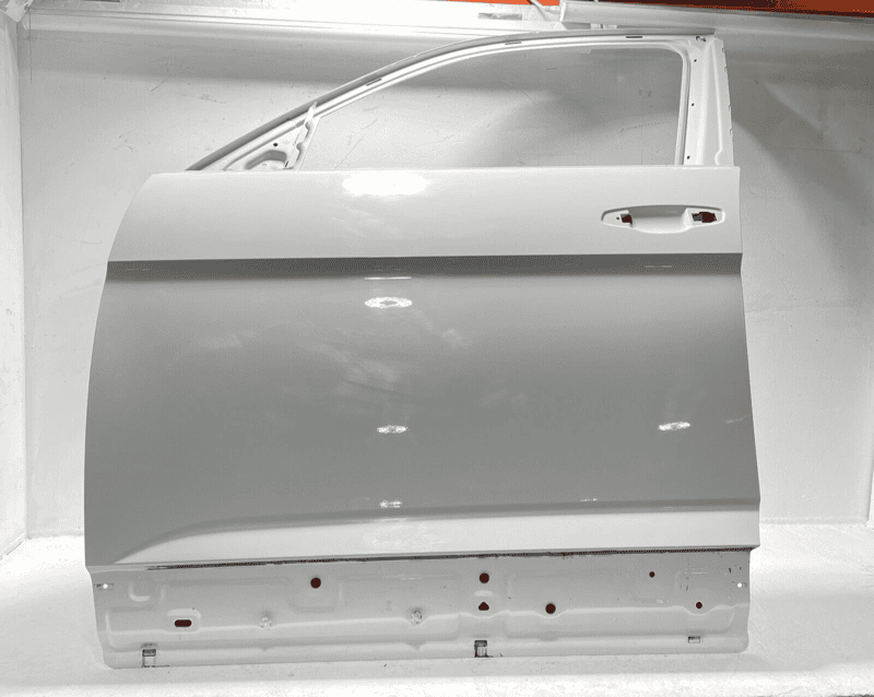 18-22 Volkswagen Atlas Front Driver Door Shell Cover Panel OEM Pure White =0Q0Q=