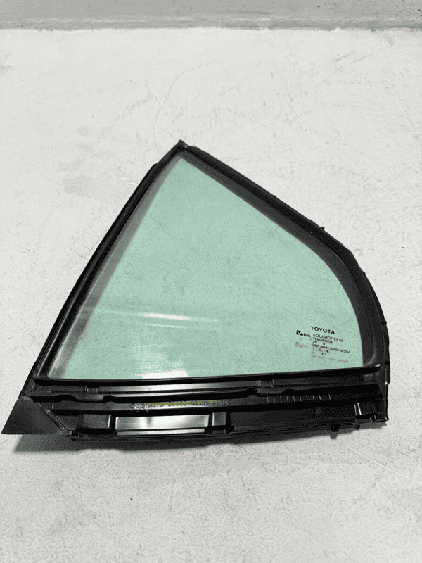 2018-2024 TOYOTA CAMRY REAR LEFT DRIVER SIDE DOOR CORNER FIXED WINDOW GLASS  OEM