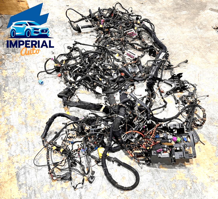 2013 AUDI A8L INTERIOR MAIN BODY DASHBOARD WIRE WIRING HARNESS WITH FUSE BO