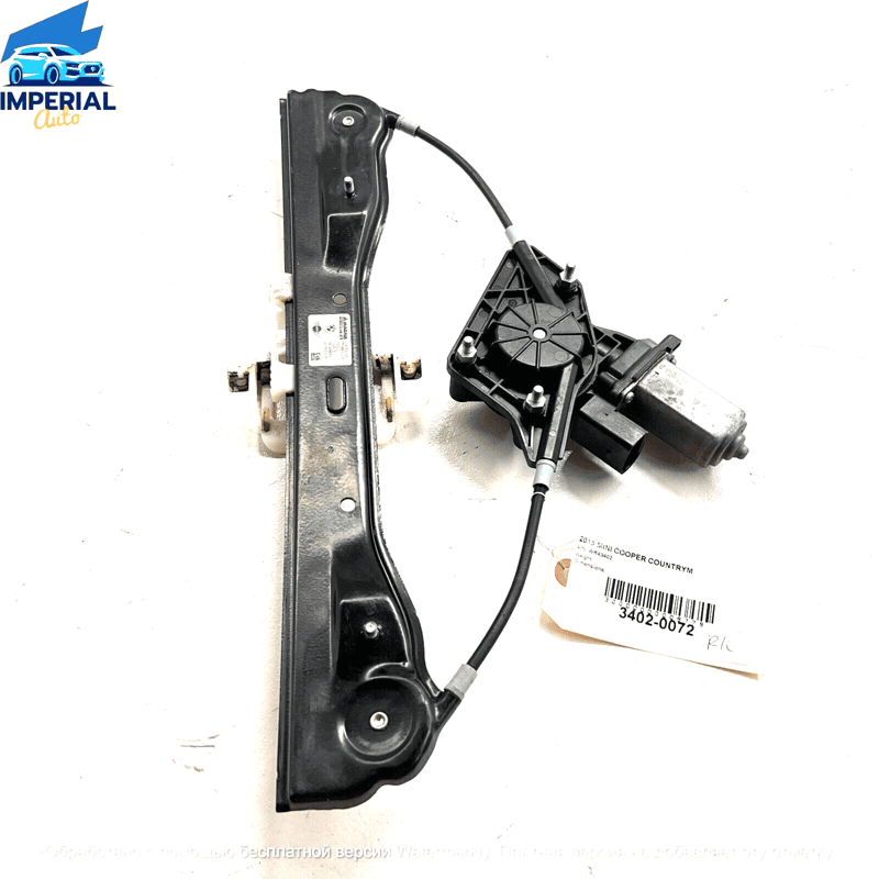 REAR DRIVER DOOR WINDOW REGULATOR W/MOTOR OEM Mini Countryman R60 2011-2016